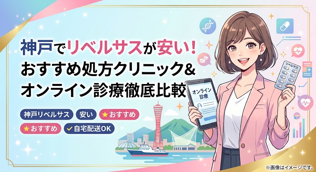 神戸のリベルサス処方おすすめ13選！安いオンライン診療と料金を徹底比較