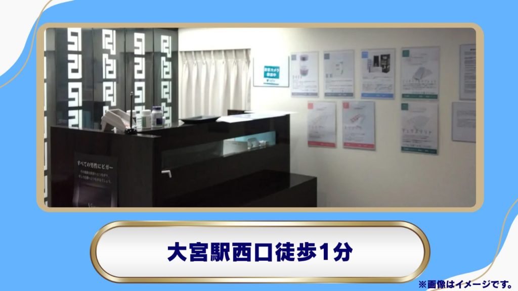 【ユナイテッドクリニックグループ(大宮院)|JR大宮駅西口徒歩0分・男性専門の受診体制とオンライン診療対応】
