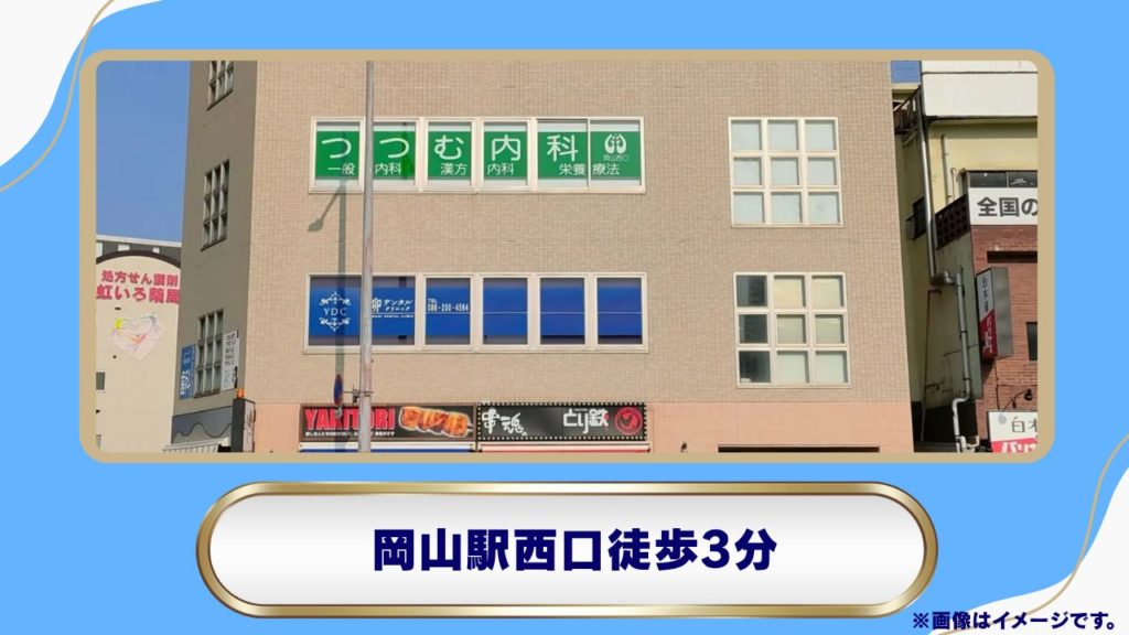 【岡山駅西口直結】つつむ内科岡山西口のリベルサス処方|血液検査重視の肥満治療と漢方併用の特徴