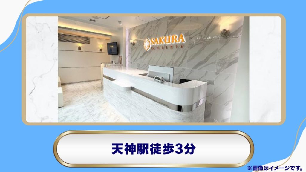 サクラアズクリニック(天神院・心斎橋院)|リベルサス処方の特徴と料金